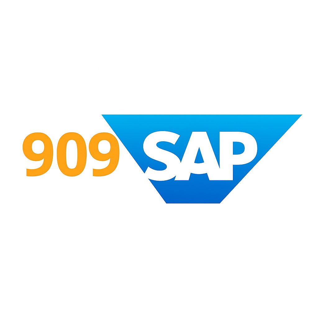 909SAP logo
